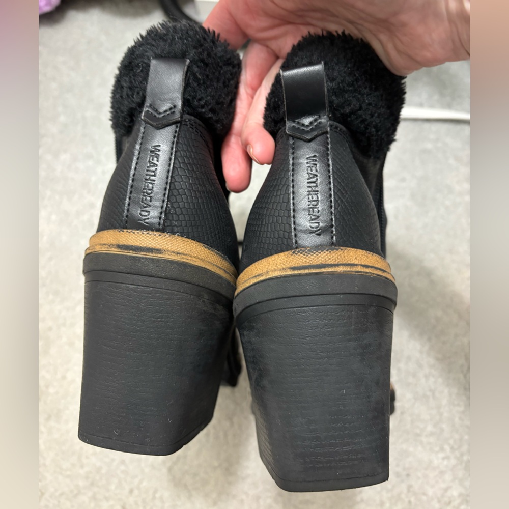 Dr. Scholl’s “For the Love” heeled weather boots - Picture 2 of 8